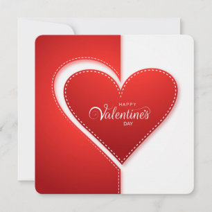 Happy Valentines Day Holiday Card