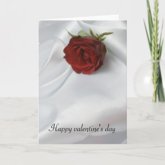 Happy valentine's day holiday card (Front)