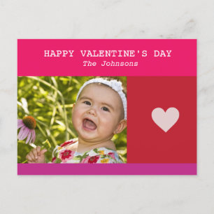 HAPPY VALENTINE'S DAY HOLIDAY POSTCARD