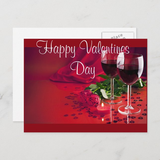 Happy Valentines Day Holiday Postcard (Creator Uploaded)