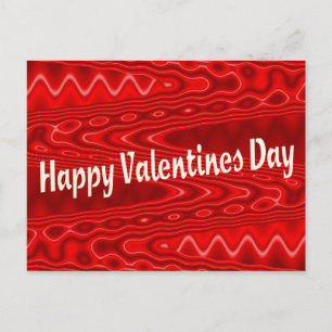 Happy Valentines Day Holiday Postcard