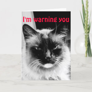 Happy Valentine's Day Humour Holiday Card