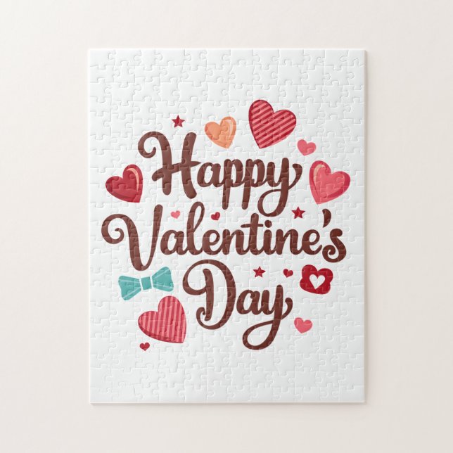 Happy Valentine's Day Jigsaw Puzzle (Vertical)