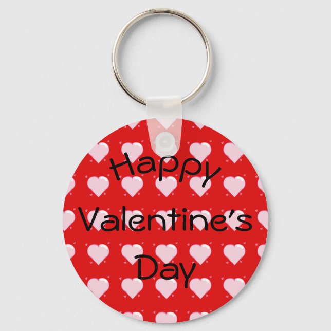 Happy Valentine's Day Keychain (Front)