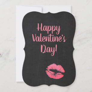 Happy Valentine's Day Kiss 💕 Holiday Card