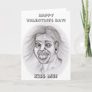 Happy Valentine's Day! - Kiss me! Holiday Card