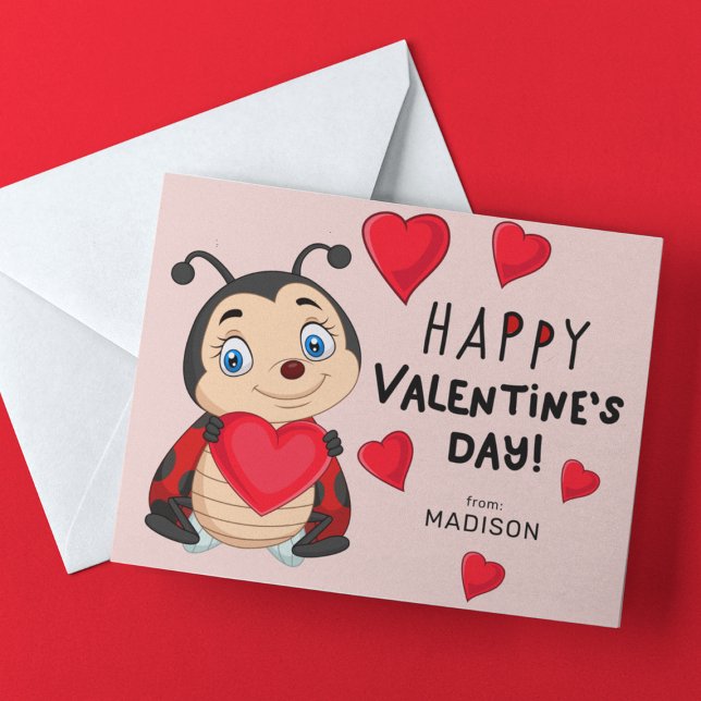 HAPPY VALENTINE'S DAY Lady Bug Hearts (Creator Uploaded)