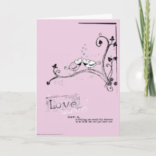 Happy Valentine's Day, Little Bird Holiday Card