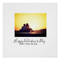 Happy Valentine's day love add name photo simple g