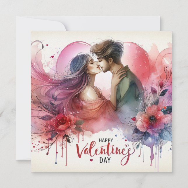 Happy Valentines Day Love Cards  (Front)