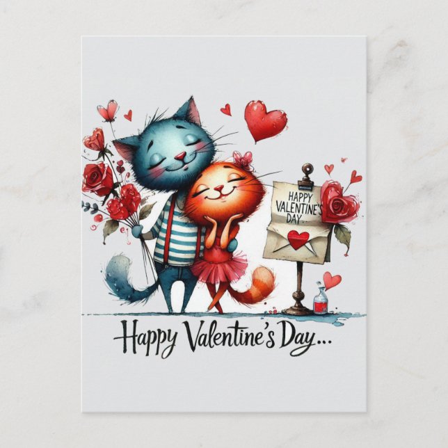 Happy Valentines day Love Cards  (Front)