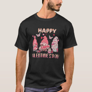 Happy Valentine's Day  Love Gnome Valentine's Day T-Shirt