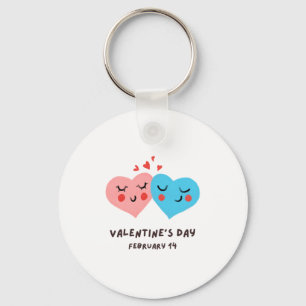 Happy Valentine's Day -Love Images Funny Key Ring