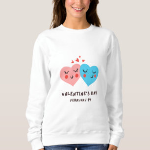 Happy Valentine's Day -Love Images Funny Sweatshirt