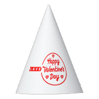 Happy Valentine's Day Love Party Hat