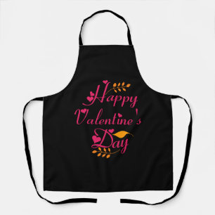 Happy valentine's day love special apron