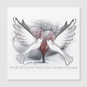 happy valentine's day magnatic card