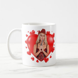 Happy Valentine's Day message from Kat Coffee Mug