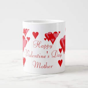 Happy Valentine's Day Mother Jumbo Mug