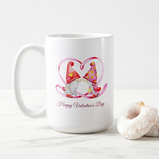 Happy Valentine's Day Mug (With Donut)