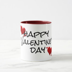 happy valentine's day mug gift idea love hearts