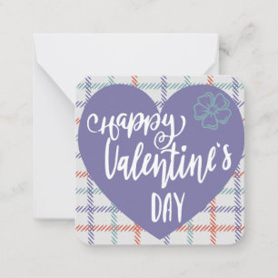 Happy Valentines Day Note Card