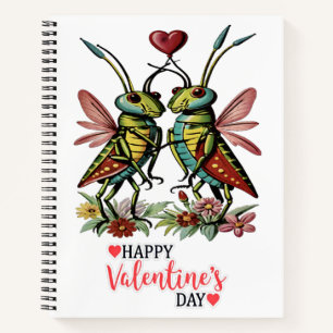 Happy valentine's day  notebook