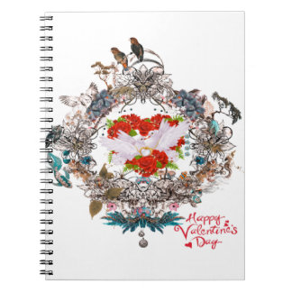 Happy valentine's day  notebook