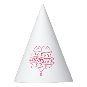 Happy Valentine's Day Party Hat