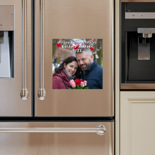 Happy Valentine's Day Personalised Magnetic Card