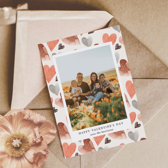 Happy Valentine's Day Photo Holiday Card (Creator Uploaded)