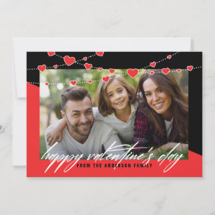 Happy Valentine's Day Photo Holiday Card