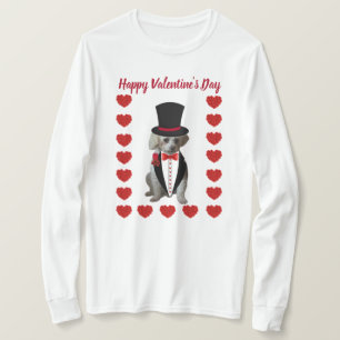 Happy Valentine's Day Poodle T-Shirt