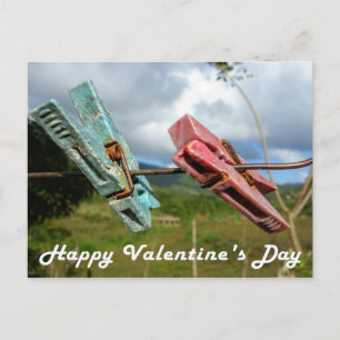 Happy Valentine's Day postcard