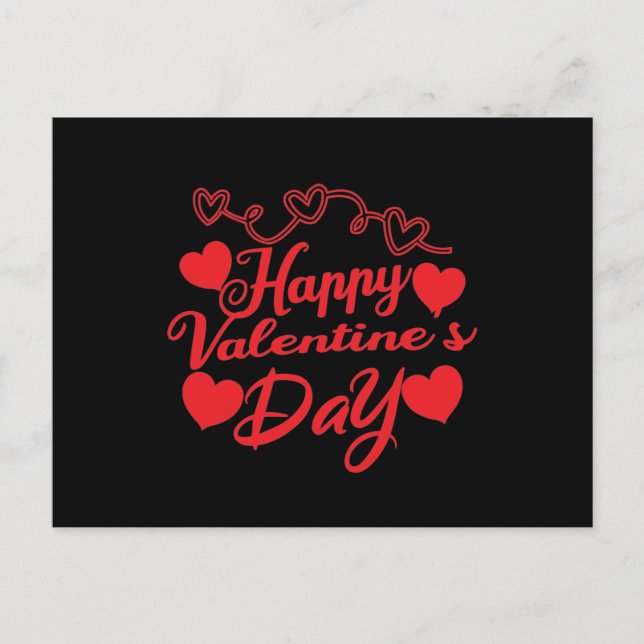 Happy Valentine's Day Postcard (Front)