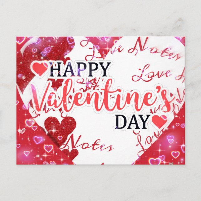 Happy Valentine's Day Postcard (Front)