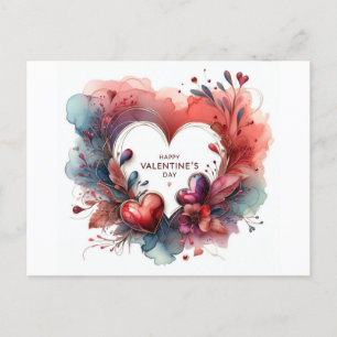 Happy Valentines Day Postcard