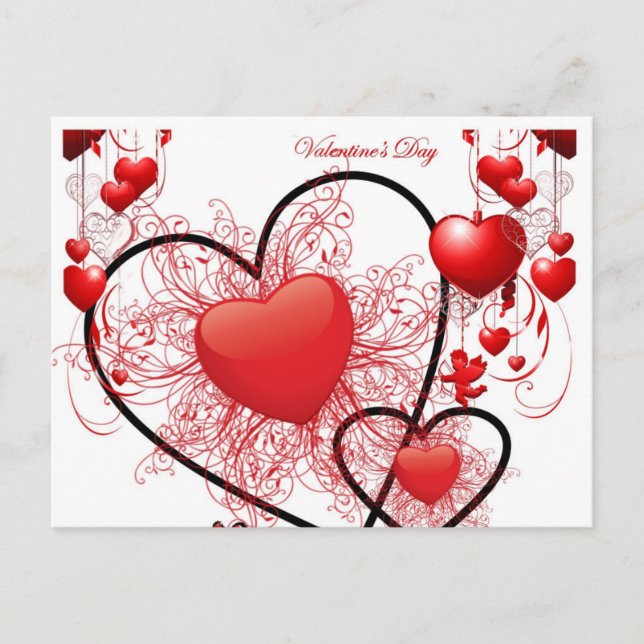 Happy Valentine's Day Postcard (Front)