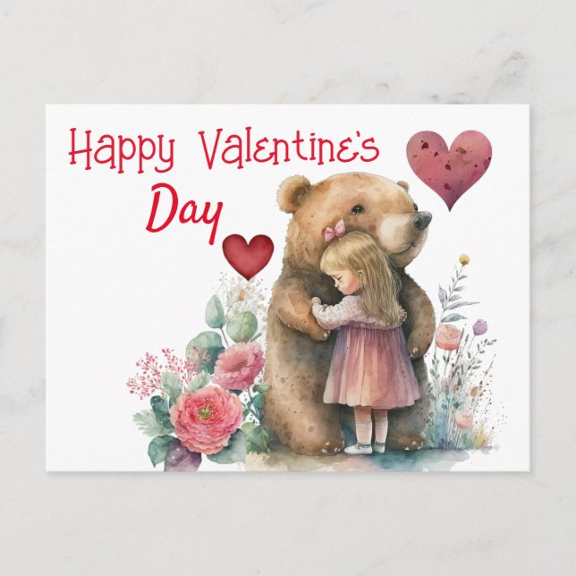Happy Valentine's Day Postcard (Front)