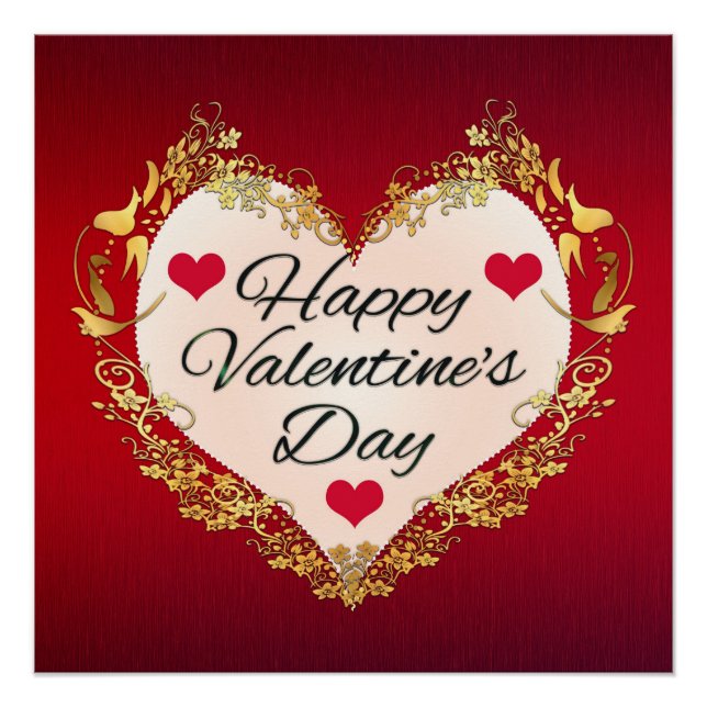Happy valentine's Day!  Poster (Front)