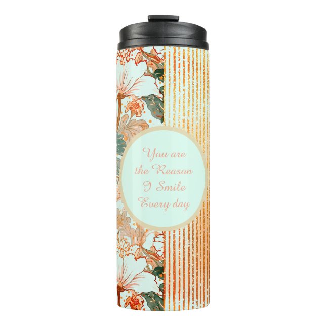Happy Valentine's Day,Romantic,You are the Reason  Thermal Tumbler (Front)
