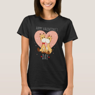 Happy Valentine's Day Roses Date Night Flowers Lov T-Shirt