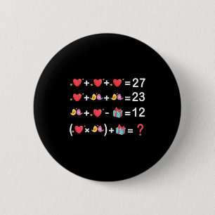 Happy Valentines Day Six Seven Gen Alpha 67 Meme M 6 Cm Round Badge