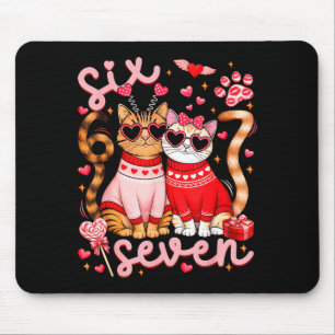 Happy Valentines Day Six Seven Meme 6 7 Valentine  Mouse Pad