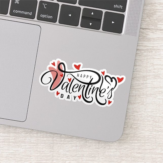 Happy valentines day sticker  (Detail)