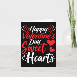 Happy Valentine's Day Sweet Hearts Couples Valenti Card