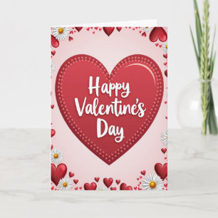 Happy Valentines Day Sweetheart Card