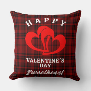 HAPPY VALENTINE'S DAY SWEETHEART CUSHION