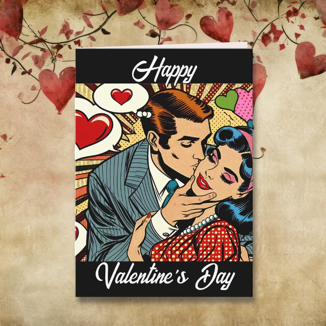 Happy Valentine's Day Sweetheart | Retro Love Card (Creator Uploaded)