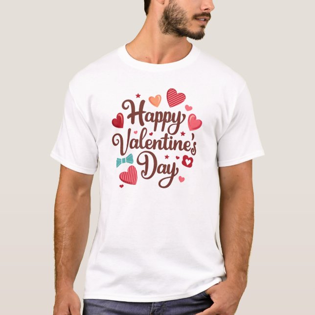 Happy Valentine's Day T-Shirt (Front)